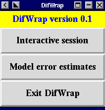 main menu